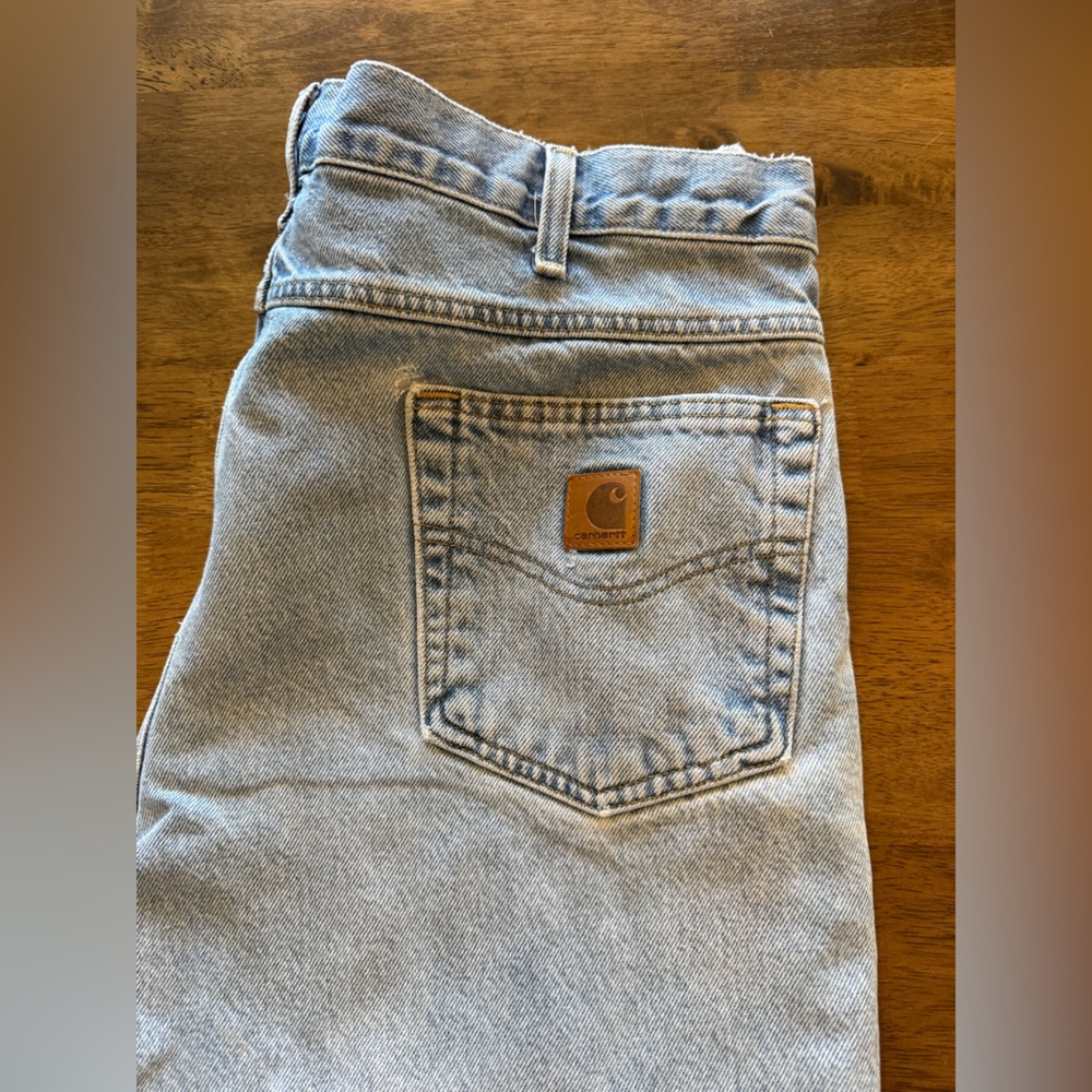Carhartt Men's Denim Jeans in Light Blue